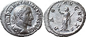 Maximinus I – Pax standing half-left