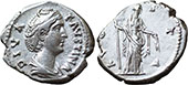 Divus Faustina I – Ceres standing right