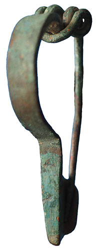 Celtic La Tène III brooch, view 2